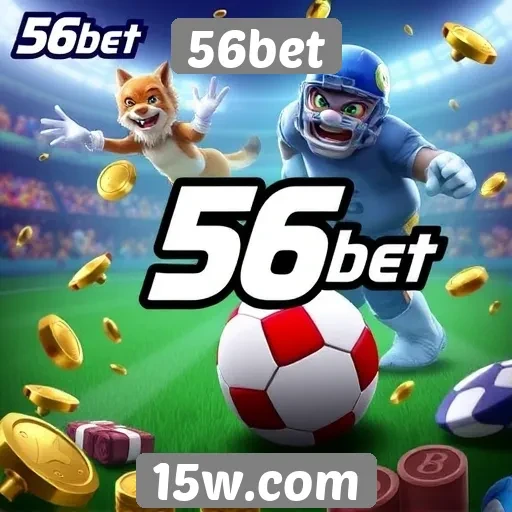 Variedade de jogos disponíveis na plataforma 56bet